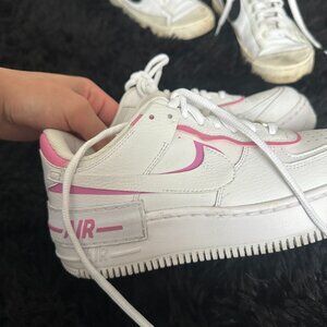 Pink Nike Air Force 1s